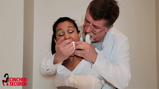 cinchedandsecured.com - 1,000 - Calisa Bliss - Nurse Taped, Gagged and Exposed! thumbnail
