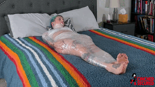 cinchedandsecured.com - 1417 - Mia Hope Mummified and Tickled! thumbnail