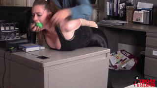 Pepper Sterling Secured In The Stockroom