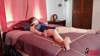 Terra Mizu - Bed Bound, Gagged And Groped